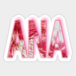 ANA name Sticker